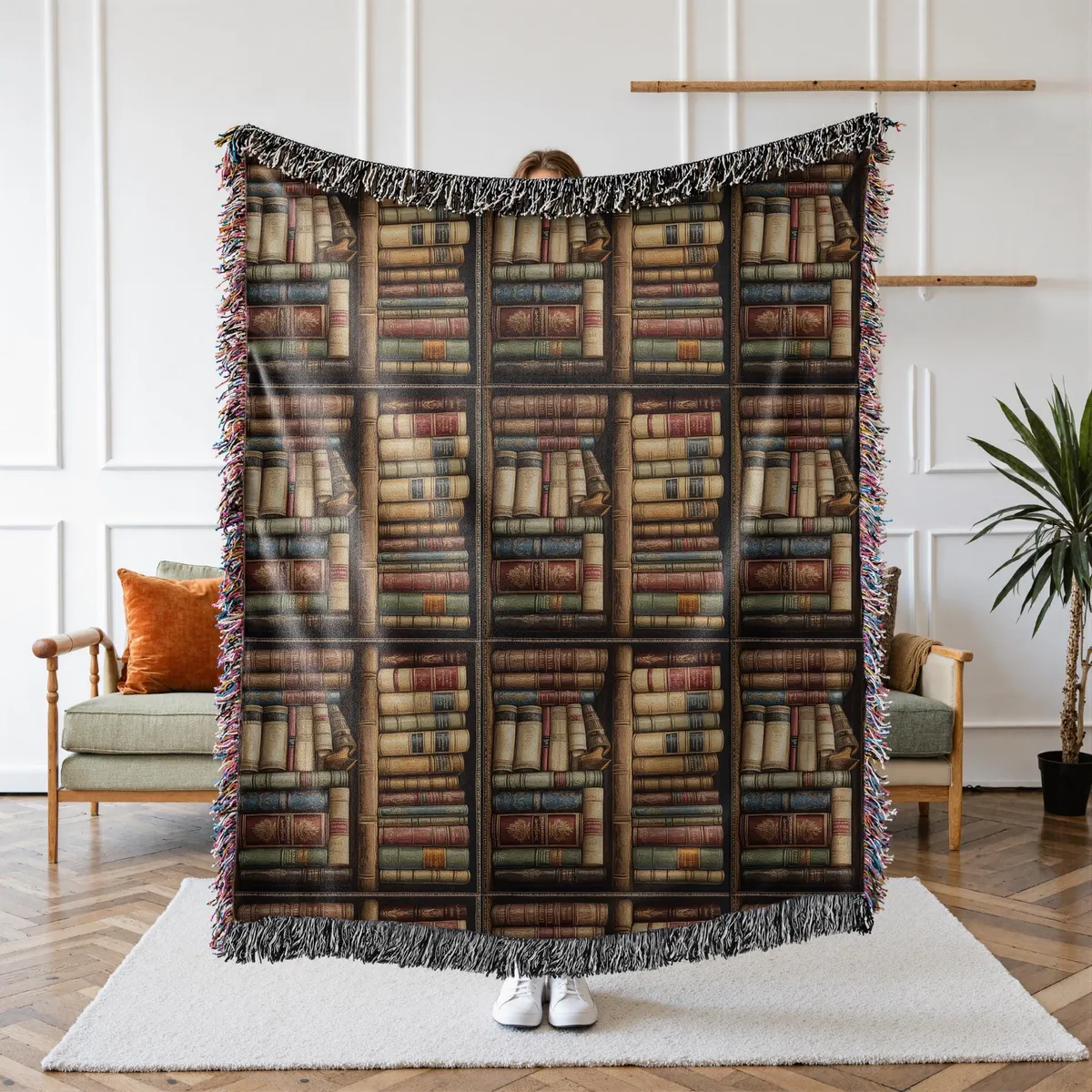 Book-Tok Woven Blanket