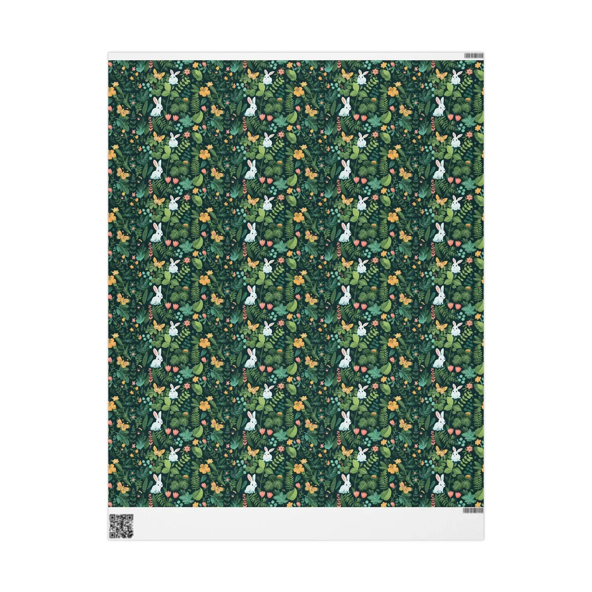 Bunny Forest Wrapping Paper — view 3