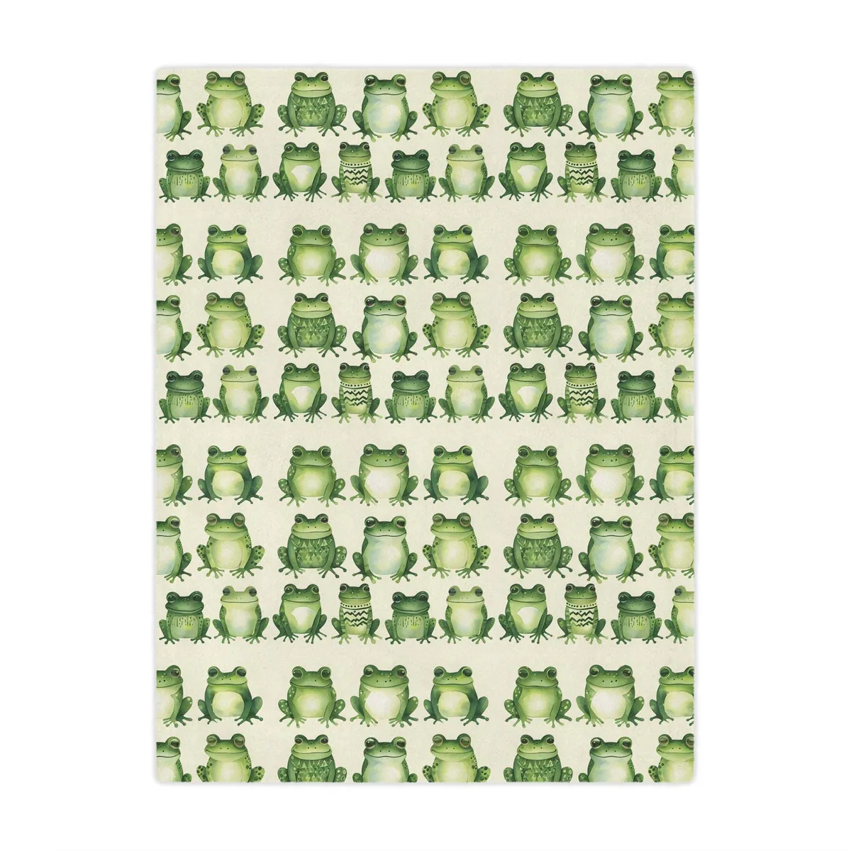 Cartoon Frog Microfiber Blanket — view 2