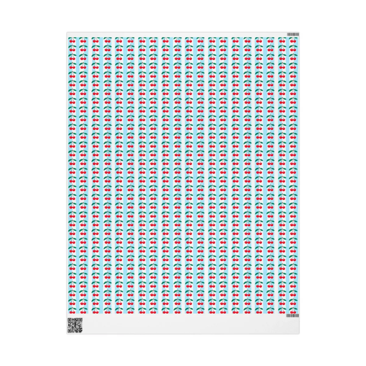 Cherry Print Gift Wrap — view 2
