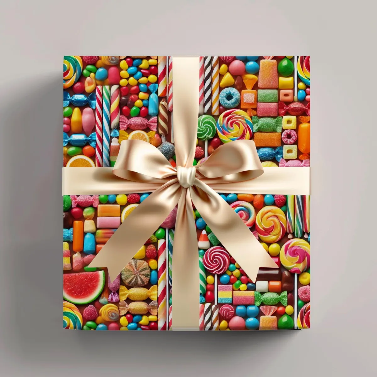 Colorful Candy Pattern Wrapping Paper