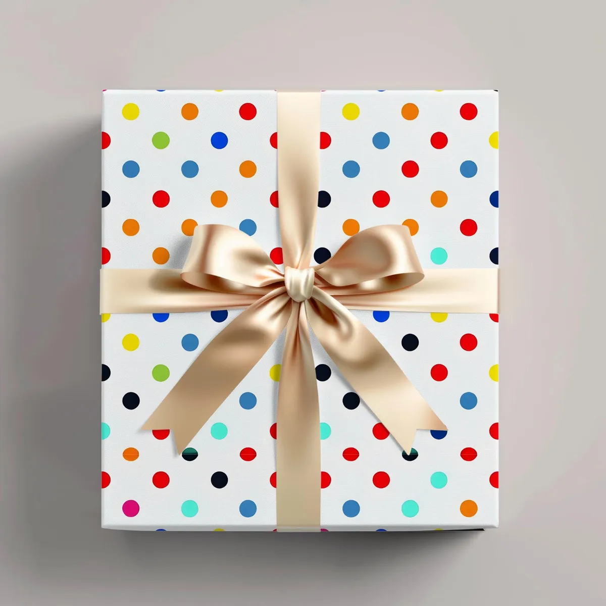 Colorful Polka Dot Wrapping Paper