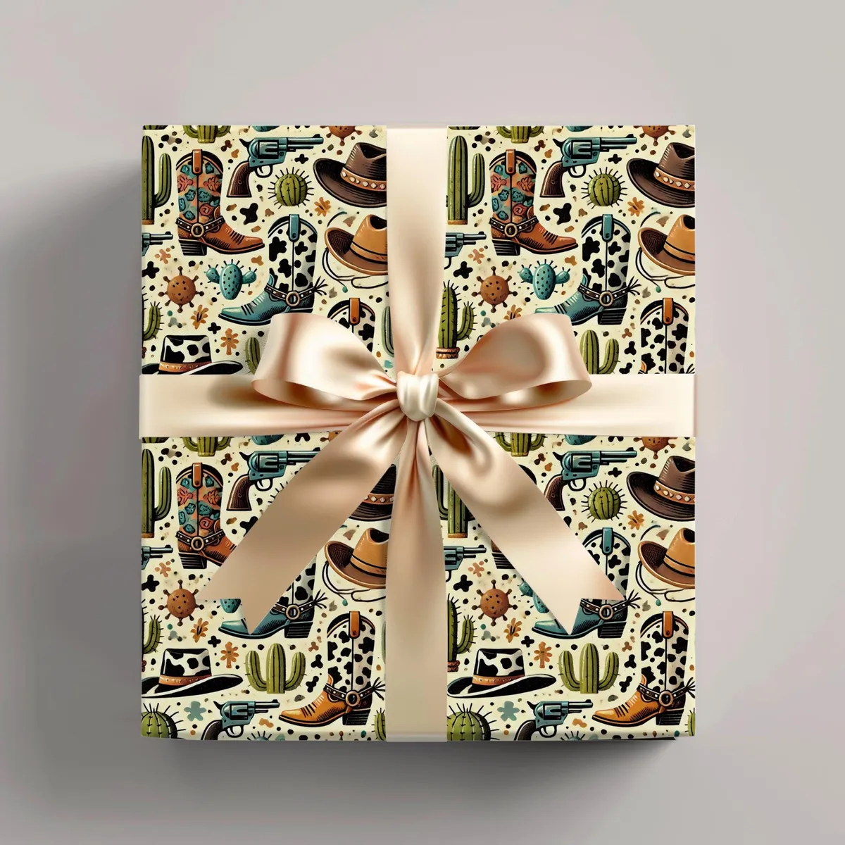 Cowboy Wrapping Paper