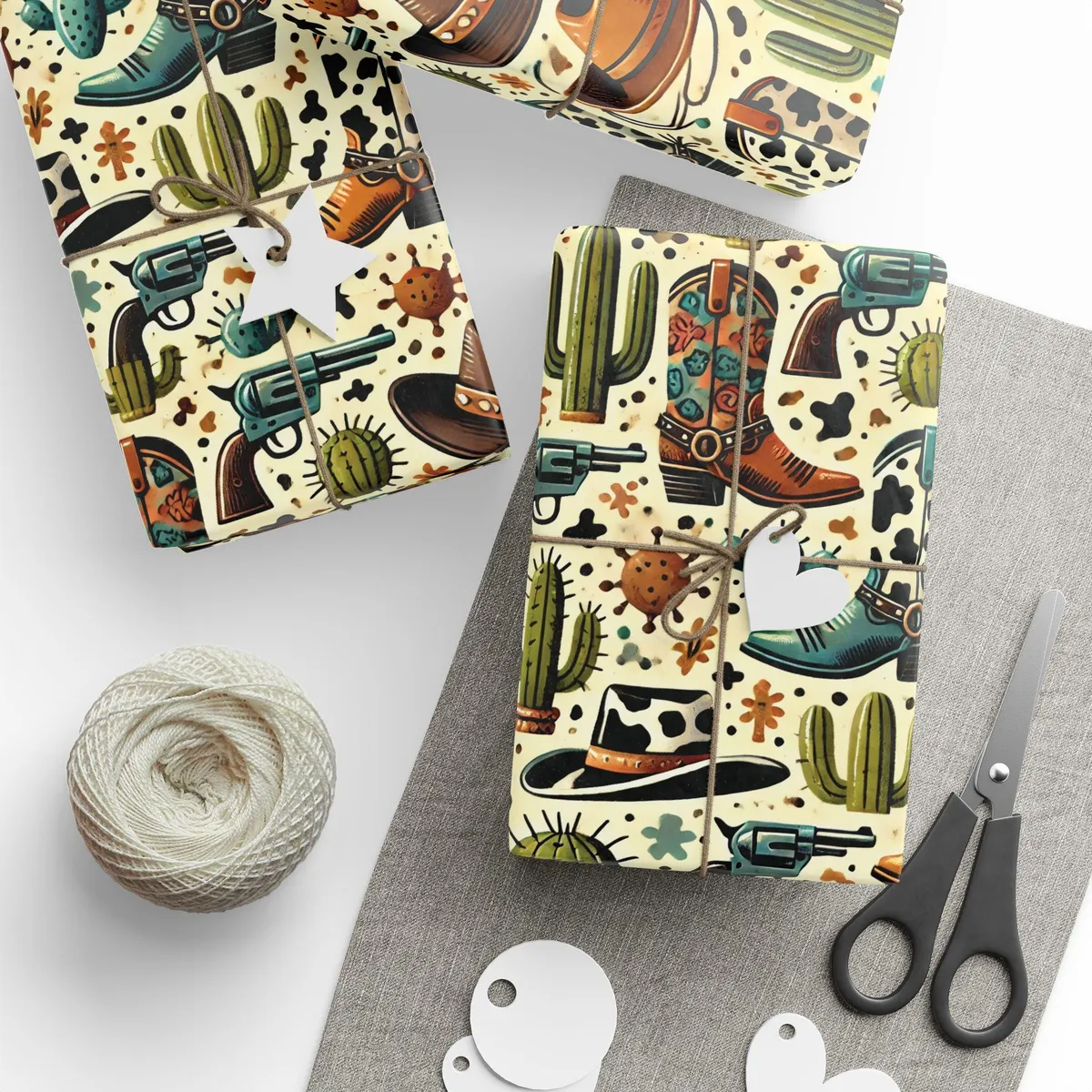 Cowboy Wrapping Paper — view 2