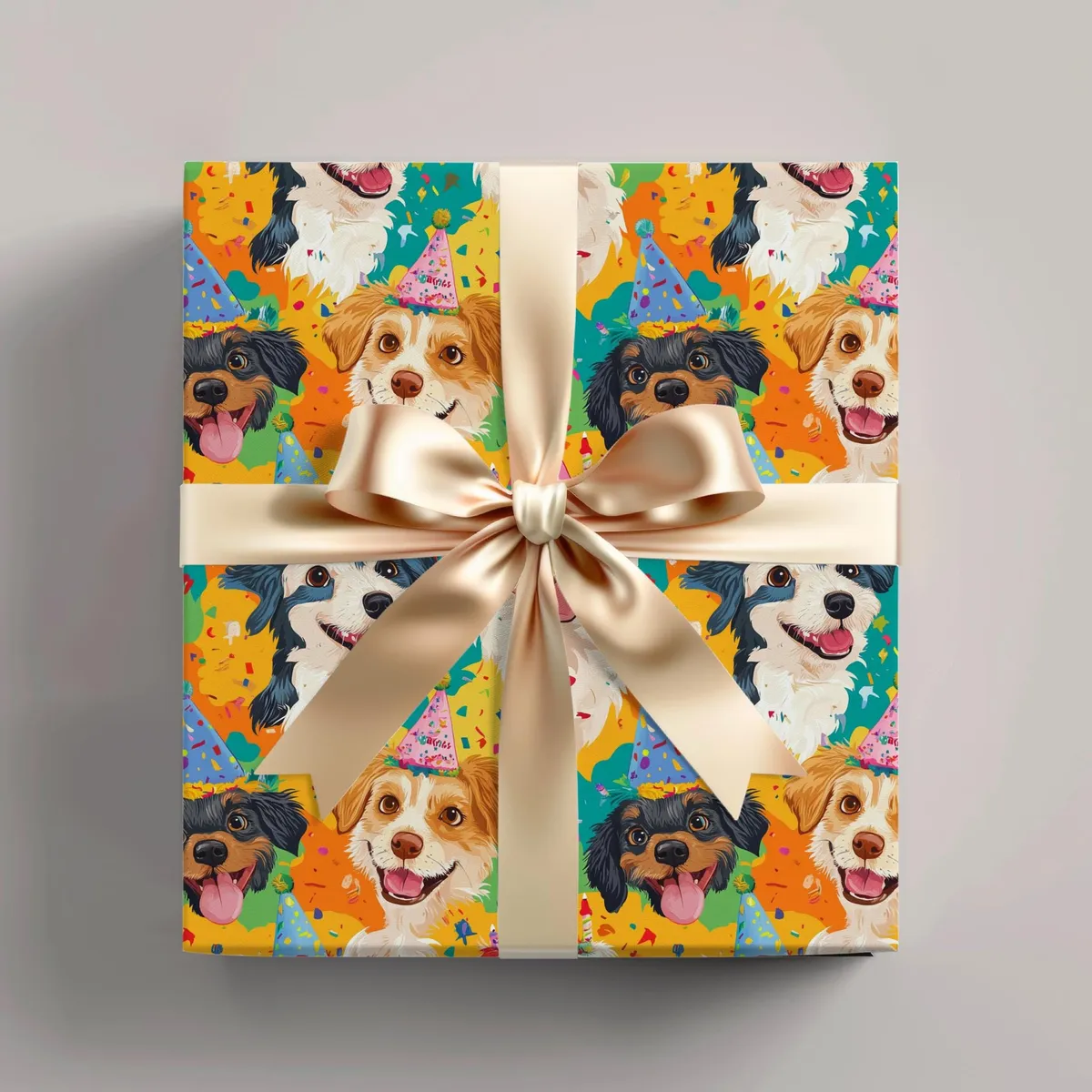 Dog Birthday Wrapping Paper