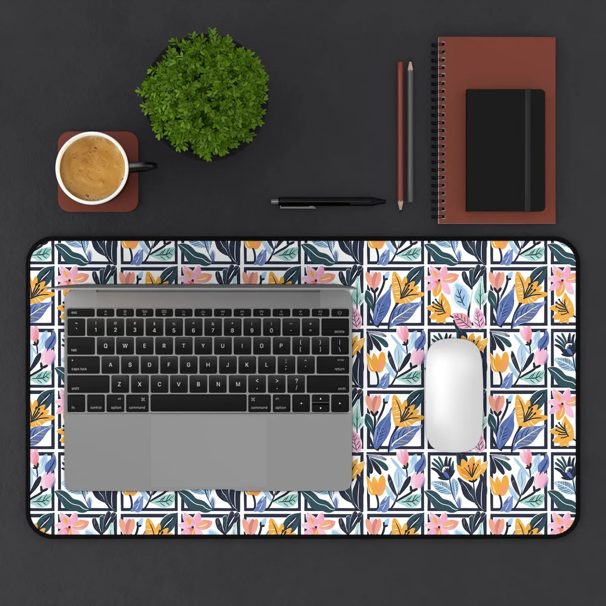 Floral Desk Mat