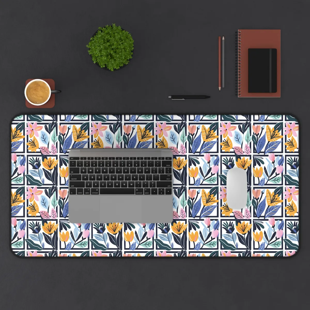Floral Desk Mat — view 3