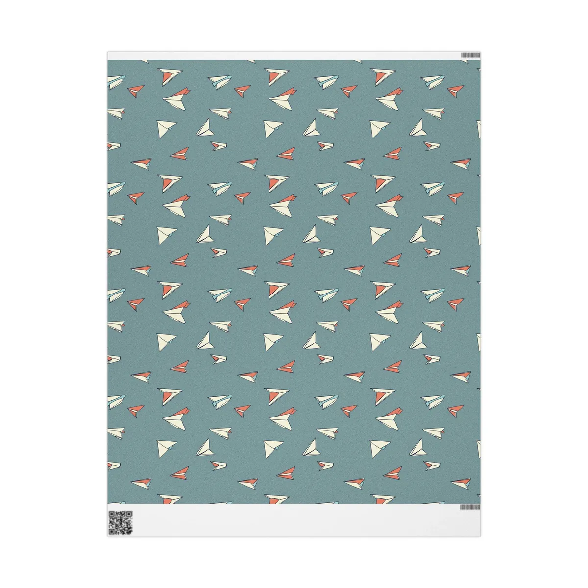 Fly Like Paper Airplanes Wrapping Paper — view 3