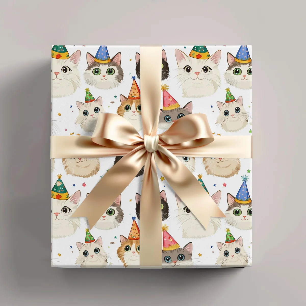 Party Cats Wrapping Paper