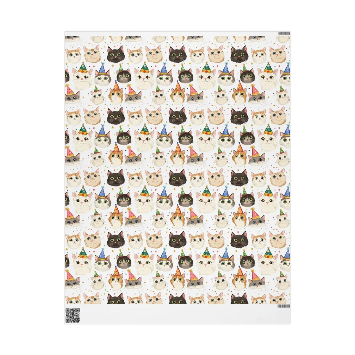 Party Cats Wrapping Paper — view 3