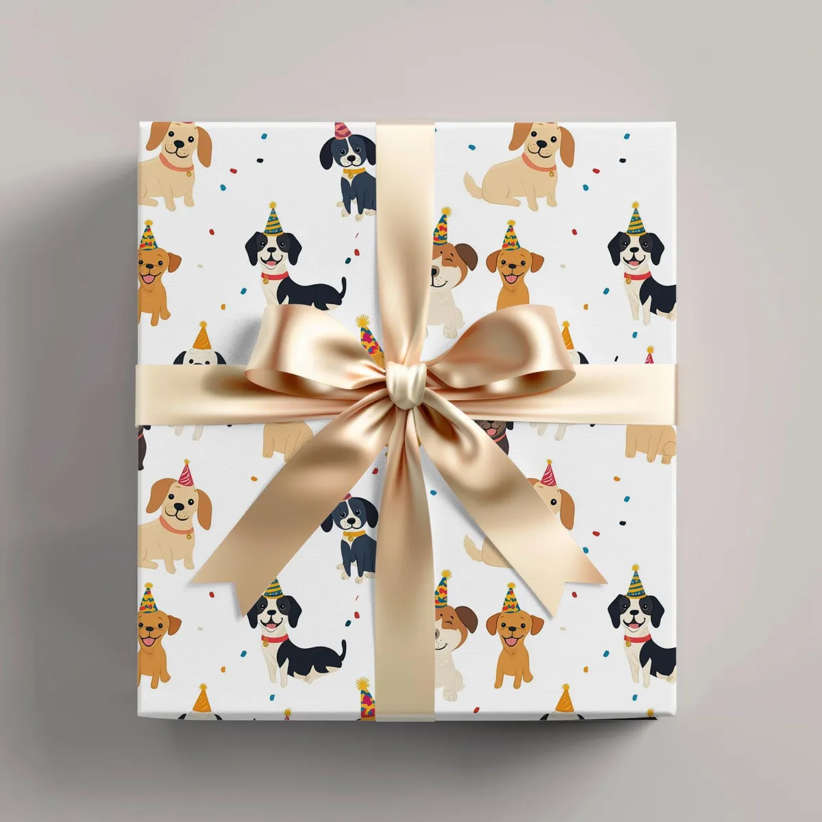 Party Dogs Wrapping Paper