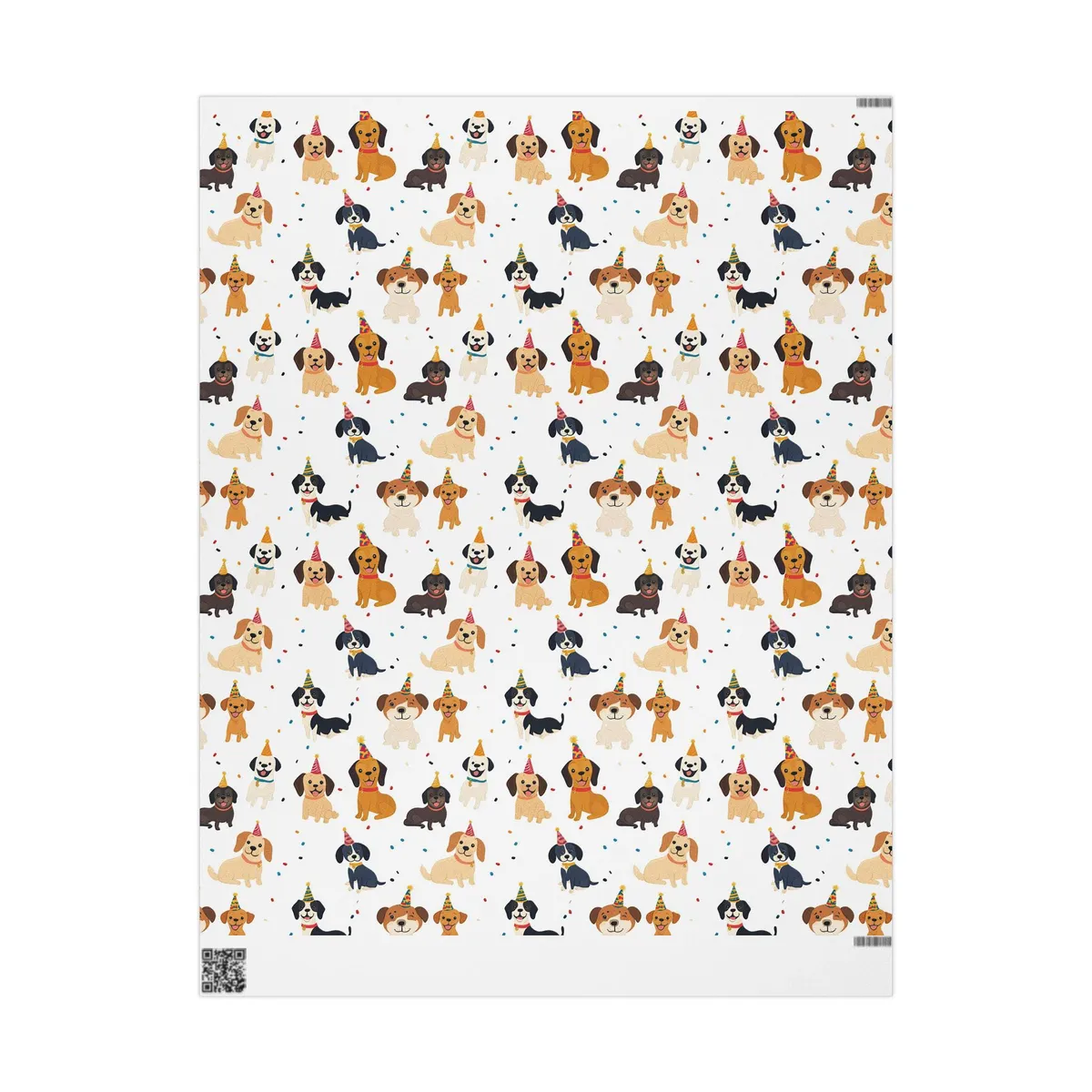 Party Dogs Wrapping Paper — view 3