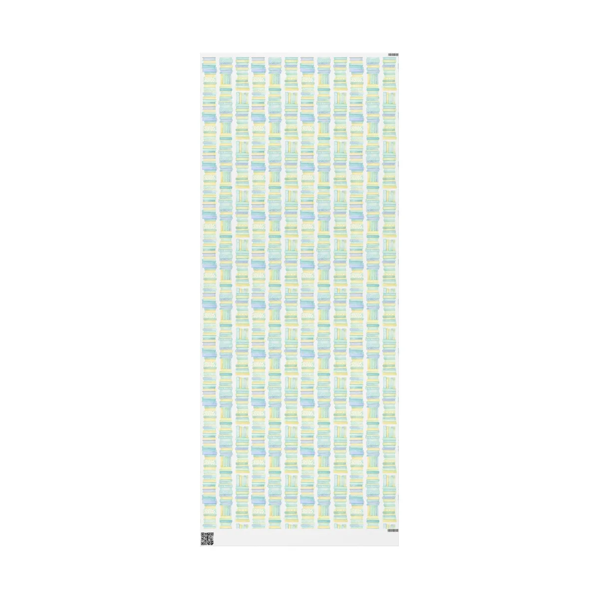Pastel Books Wrapping Paper — view 3