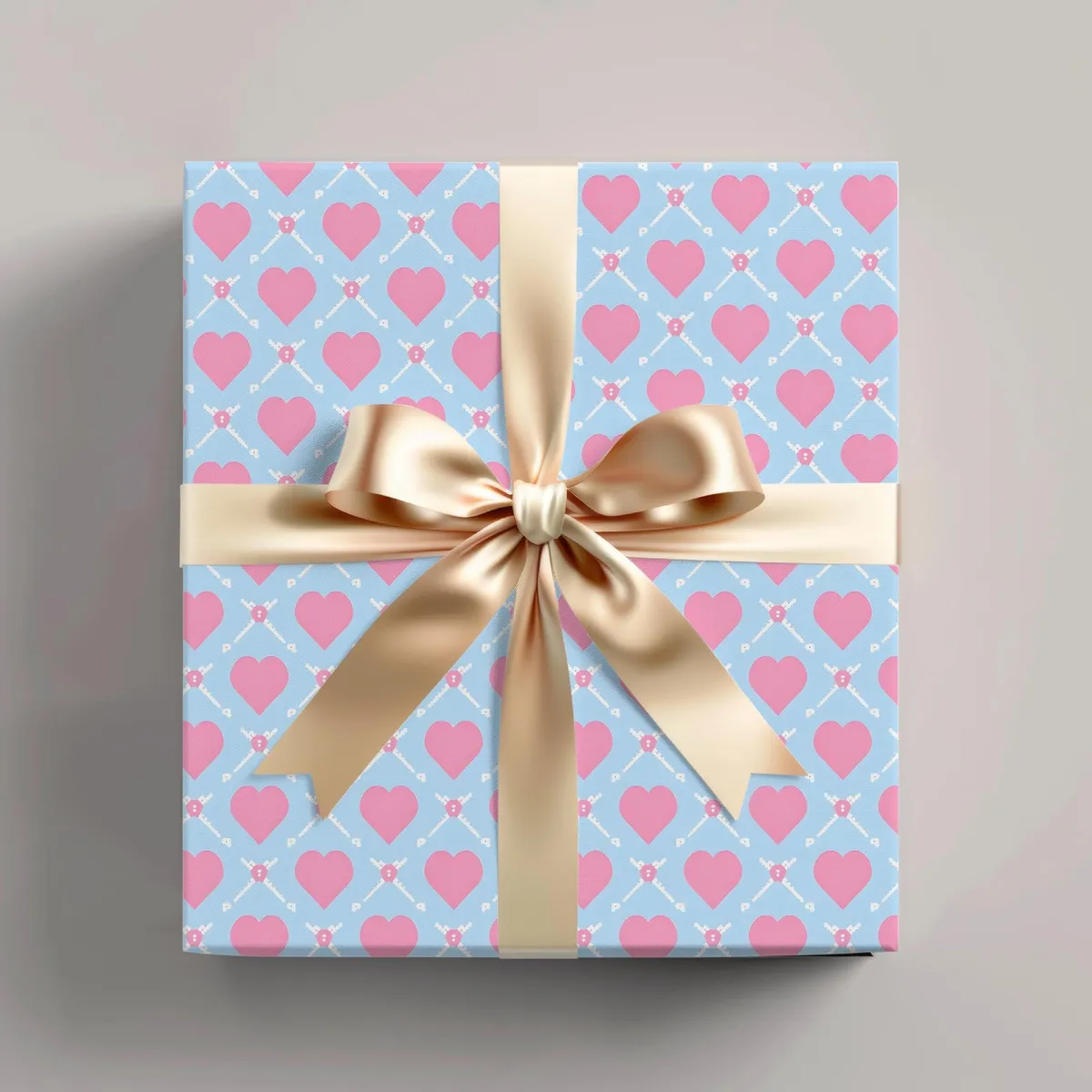Pastel Heart Wrapping Paper