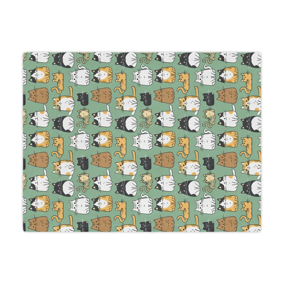 Purrfect Cats Microfiber Fleece Blanket — view 3