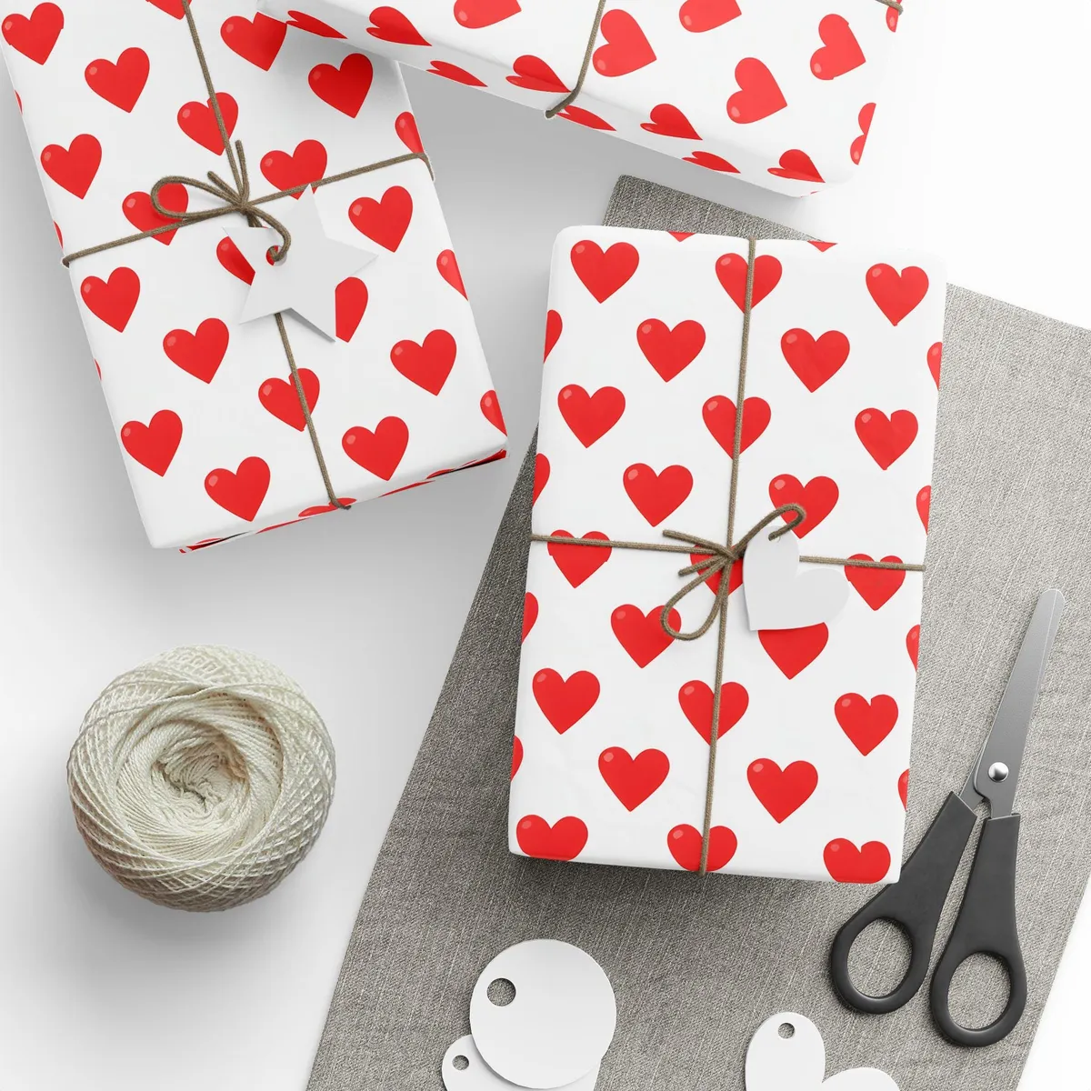 Sir Hearts A Lot Wrapping Paper — view 2