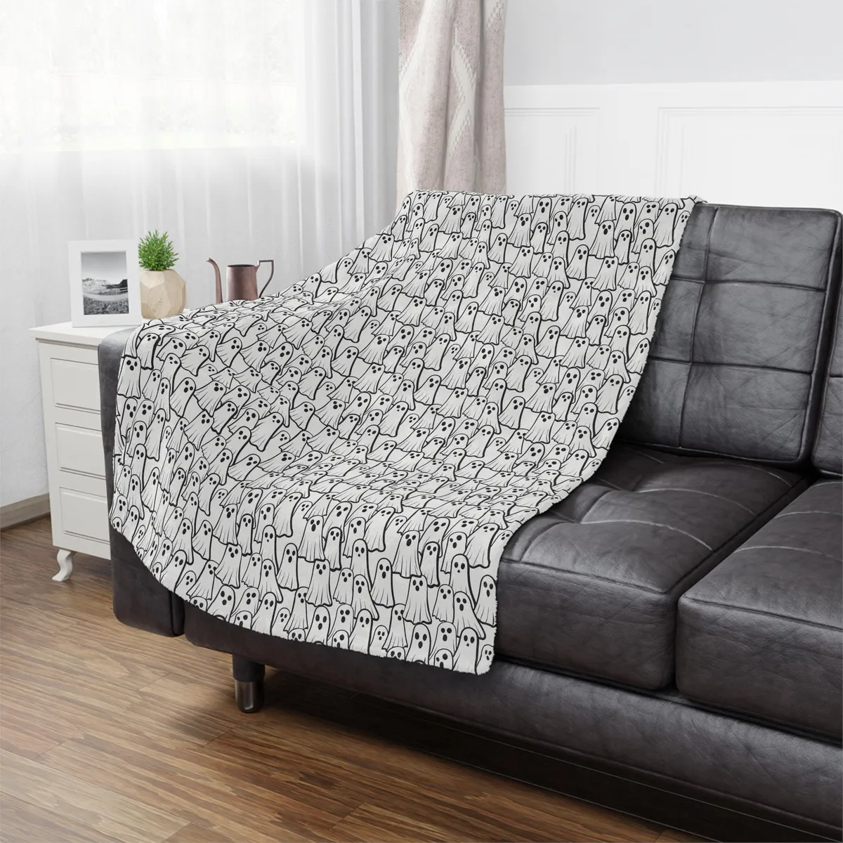 The Most Ghosts Microfiber Blanket